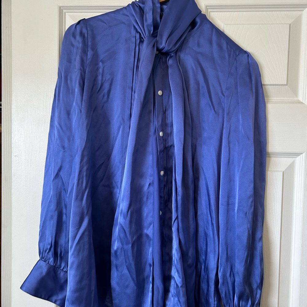 W by Worth Royal Blue Dress Shirt